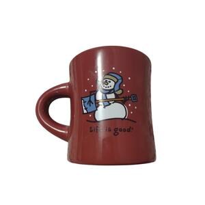 Life is Good Holiday Mug